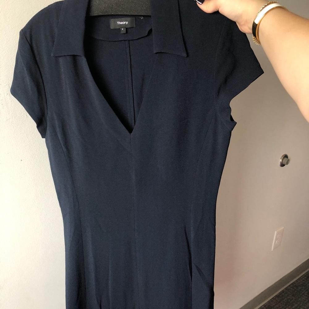 Theory navy dress